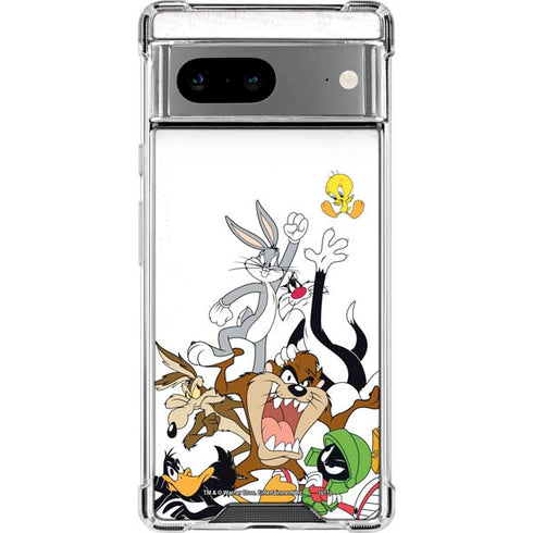 Looney Tunes All Together Google Pixel 8 Clear Case